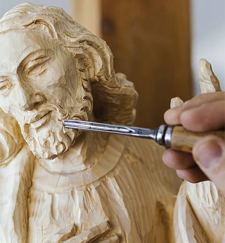 Sculture sacre in legno