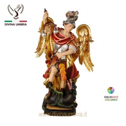 St. Michael Archangel - Sculpture made of wood