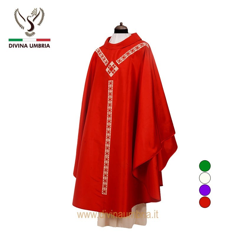 Chasuble made of Silk shantung