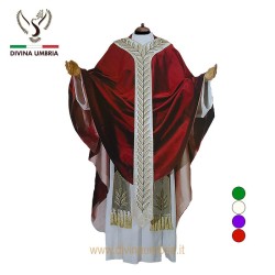 Chasuble embroidered with olive branches