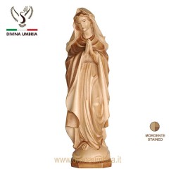 Sculpture made of wood colored - the Blessed Virgin