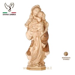 Sculpture made of wood colored - the Holy Mother of God