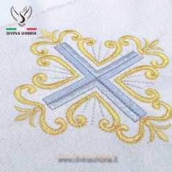 Embroidery available in five liturgical colors