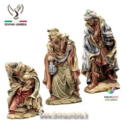 Wooden statues (Melchior, Caspar, Balthazar)