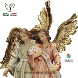 Angeli di Gloria - Statue in legno scolpito a mano
