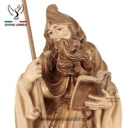 Statua in legno di Sant'Antonio abate