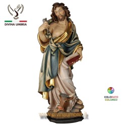 Statua in legno di San Luca evangelista