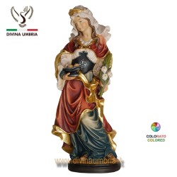Saint Agatha of Sicily - Sculpture made of wood
