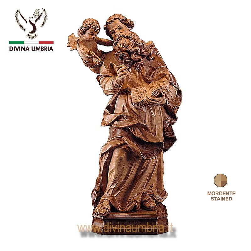 Statua in legno di San Matteo Evangelista