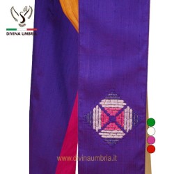 Purple chasuble with stole
