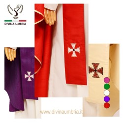 Stoles and chasubles made of silk
