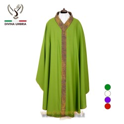 Green Chasubles out of wool