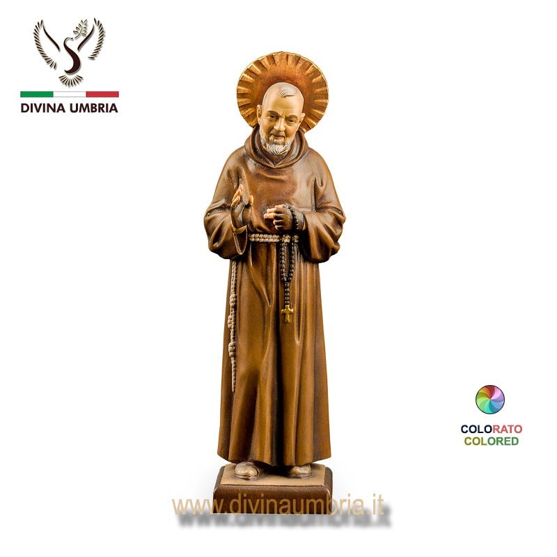Statuina in legno di Padre Pio