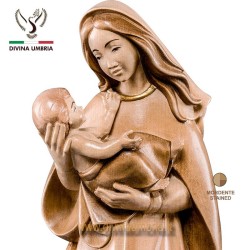 Madonna protettrice - Statua in legno