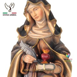 Sculpture hand-carved wood - Saint Teresa of Jesus