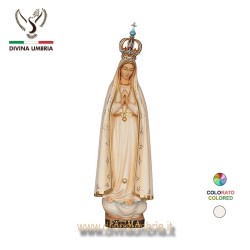 Statua della Madonna di Fatima con corona
