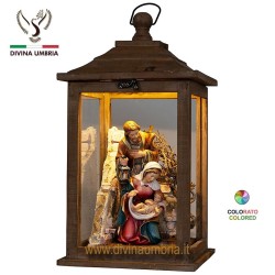Lantern with Holy Family