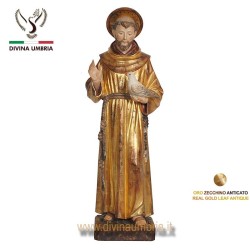 Statua in legno di San Francesco