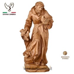 Statua in legno di San Francesco d'Assisi