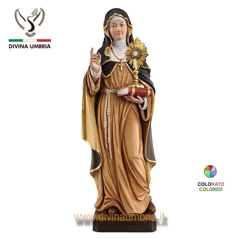 Saint Clare of Assisi - Sculpture made of wood