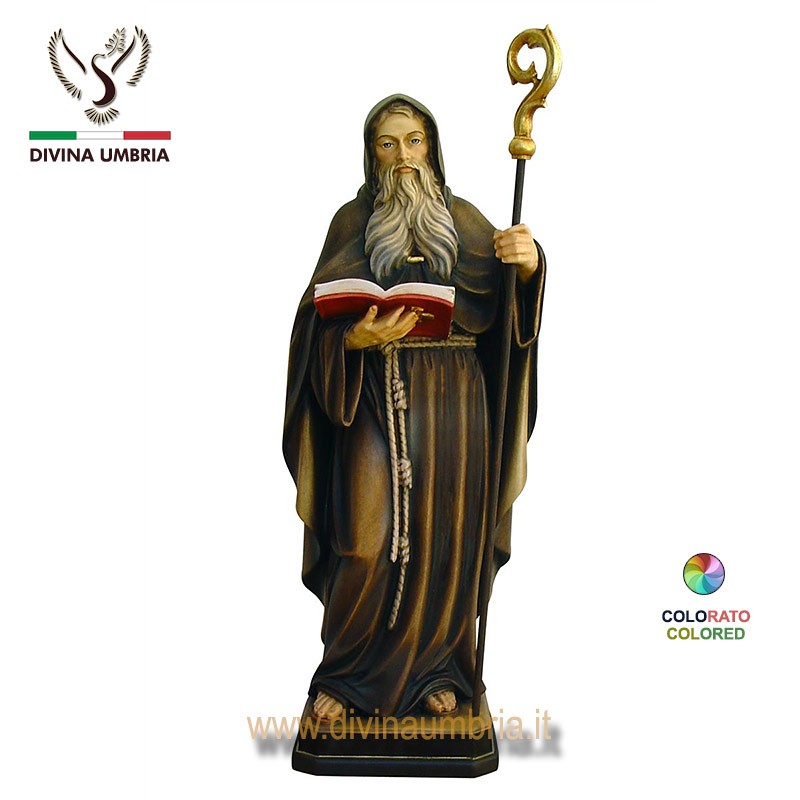 Saint Benedict of Nursia statue
