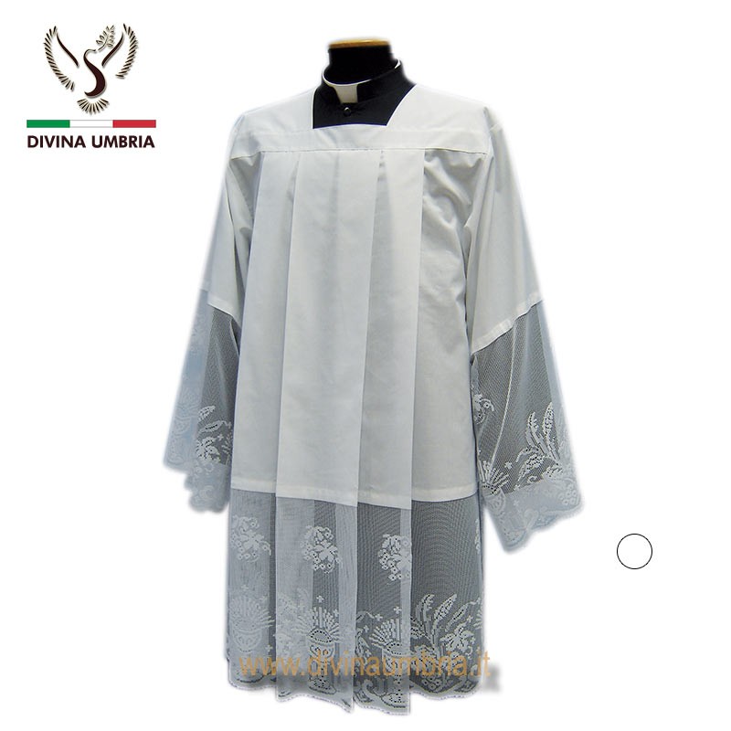 Eucharist Lace Surplice | Mixed Cotton