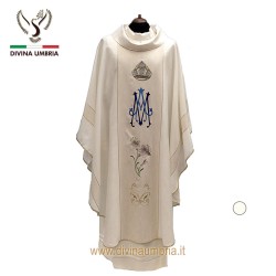 Embroidered Marian Chasuble